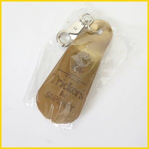 * unused Tricker's × Sophnet shoe horn key holder antique Gold / shoes bela/ Novelty / not for sale &1248701425