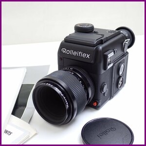 ★Rollei/ローライ 中判カメラ SL2000F/LENZ Makro-Planar 60mm F2.8 HFT/モータードライブ内蔵/MF/付属品あり/ジャンク扱い&1938900556