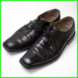 ★Clarks/クラークス スワールトゥ ビジネスシューズ 8G/27cm相当/ブラック/レザー/紳士靴/革靴&1951000003