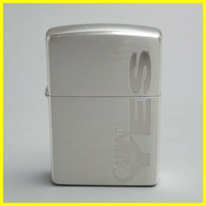 ★未使用 Zippo/ジッポー キャビン YES オイルライター シルバー/1998年JTキャンペーン懸賞品/付属品有り/ヴィンテージ&1903200074