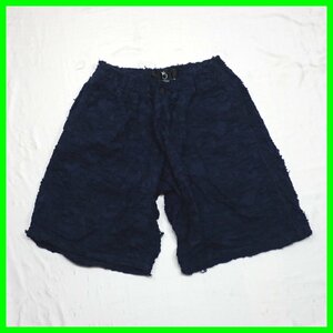 * beautiful goods VIRGOwearworks/ Val go wear Works short pants 2/ men's XS corresponding / navy / cotton 100%/ waist rubber &1951700010