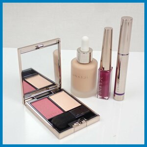 ★ New Kanebo Luna Sol Cosmetics 4 -Piece Set/Oil Foundation/Teak/Liquid Eyelinger/Color Mascara &amp; 0897104981