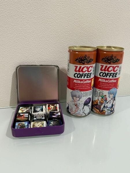 UCC エヴァンゲリオン缶　チョコ缶