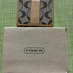 【美品】COACH・ シグネチャー・折れ財布・再々値下げ済・お値下げ不可・カテ変可