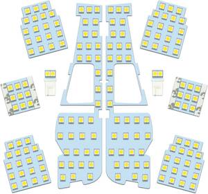 トヨタ アルファード30系 ルームランプ ヴェルファイア ルームランプ 30系 LED ルームランプ 車種専用設計 バルブ 室内灯 6000K 全10点