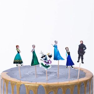 ディズニー　ディズニープリンセス　アナと雪の女王　ケーキピック　ケーキ　誕生日　パーティー　
