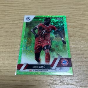 topps chrome 2023 SADIO MANE 399枚限定パラレルカードFC BAYERN MUNCHEN