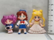 セーラームーン 当時物 マスコット フィギュア クィーン セレニティ ちびうさ 大阪なる[24b20検Sailor Moon キュート コレクション レトロ_画像1