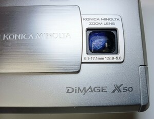 KONICA MINOLTA DiMAGE X50 コニカミノルタ ディマージュ デジタルカメラ デジカメ ジャンク 中古