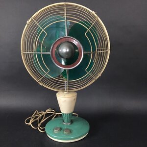 ER0125-1-4 TOSHIBA 東芝 TYPE LP A.C.ELECTRIC FAN レトロ アンティーク 扇風機 現状品 H62cm 直径36cm 140サイズ