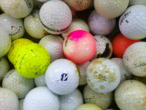  [R842] 激安 ロストボール 500球 ブランド 混合 ゴルフボール コースボール 訳あり 練習用 練習球 打ちっぱなし