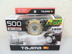 新品！TAJIMA/タジマ LEDヘッドライト LE-M501D 500ルーメン