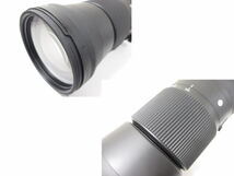 ☆SIGMA シグマ Canon キャノン レンズ 150-600mm 1:5-6.3 DG Φ95 ズーム 超望遠 望遠 一眼レフ専用レンズ (A24022303)_画像2