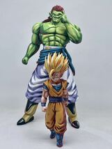 1円~ドラゴンボール 孫悟飯 出陣 ポージャック 二次元色 アニメーションカラー 2 d塗装_画像2