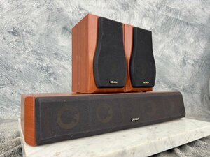 □t704　中古★DENON　デノン　SC-A33/SC-C555SA　ペアスピーカー　センタースピーカー