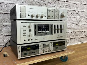 □t960　現状品★Pioneer　パイオニア　A-Y5 CA-Y7 CT-Y8W　オーディオセット