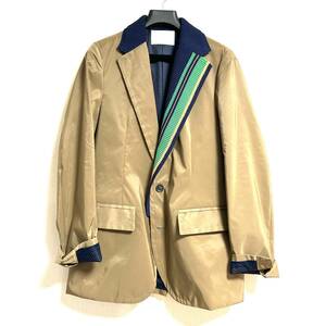 [kolor] color / nylon tasa- coating jacket / men's / khaki / 2 / regular price 122,100 jpy 