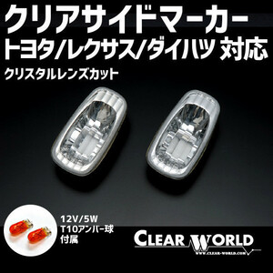  Copen L880K/ Max (MAX)L95#*L96# other Daihatsu / Toyota series clear side marker * immediate payment *SMT-07C