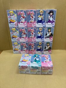 24021509 [未開封品 18体] 大量 glitter glamous セーラームーン　フィギュア　まとめ