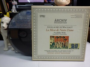 【￥1,000～】Reel-to-reel-tape 7inch｜オープンリール★N.G./4TRACK★MAUCHAUT：LA MESSE DE NOSTRE DAME / 9WELTLICHE ～｜A.Wenzinger