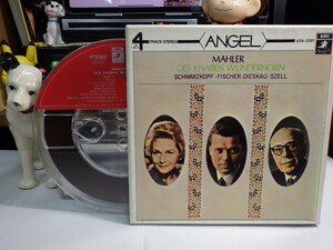 【￥1,000～】Reel-to-reel-tape 7inch｜オープンリール★TOSHIBA/4TRACK★MAHLER：DES KNABEN WUNDERHORN｜E.Schwarzkopf　D.F.Dieskau