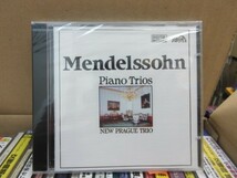 福3///CD///未開封!!★チェコ盤★Supraphon メンデルスゾーン：Piano Trios／NEW PRAGUE TRIO（新プラハ・トリオ）_画像1