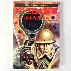 絵とき日本陸軍　 軍隊・兵器・戦斗のすべて 小山内宏編著 三恵書房