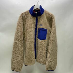 patagonia パタゴニア レトロ クラシック カーディガン ナチュラル フリース ジャケット L