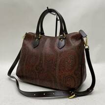 ETRO エトロ ハンドバッグ ショルダーバッグ 2WAY ペイズリー 1E846-2153_画像1