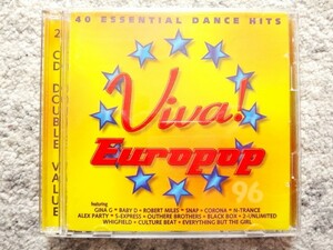 B【 洋楽オムニバス Viva! Europop ２枚組CD 】CDは４枚まで送料１９８円