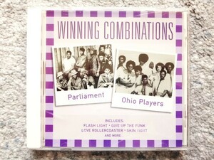 AN【 PARLIAMENT パーラメント / OHIO PLAYERS オハイオ・プレイヤーズ / WINNING COMBINATIONS 】CDは４枚まで送料１９８円