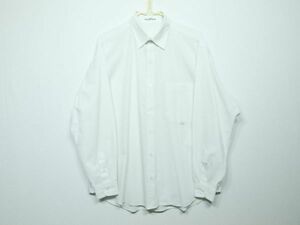 パパス PAPAS WALL GUY SHIRT リラックスフィット オフホワイト シャツ L