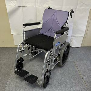 【中古車椅子】 日進医療器 介助式車椅子 EX-M3（介助）移動 介護《洗浄済み》