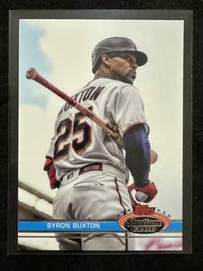 希少!! Byron Buxton 2023 Topps Stadium Club #92 1991 Design Variations バイロン・バクストン ツインズ MLB