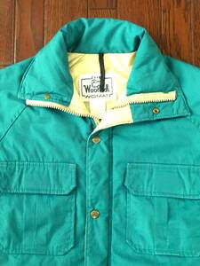 ＵＳＡ製 ８０ｓ ビンテージ ウールリッチ Ｗｏｏｌｒｉｃｈ マウンテンパーカー アウトドア ８０年代 アメリカ製