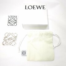 LOEWE ロエベ アナグラム ブローチ アクセサリー ピンブローチ レディース 箱あり 保存袋あり PALADIO 111.25.020_画像2