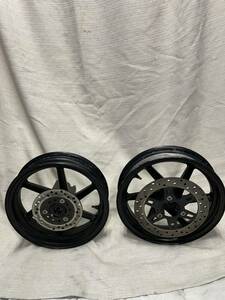 　☆　NSF100　前後ホイールセット　NSRmini 　NSR50　NSR80　 前後ディスク付き　☆