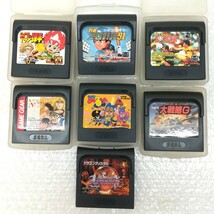 F12abil0255/【ジャンク】SEGA GAME GEAR ゲームギア BIG WINDOW Ⅱ/ゲームソフト14本まとめ_画像9