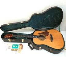 F26rjkx0169/k.yairi M-2000 アコースティックギター 2000年記念モデル ハードケース付 付属品付 シリアルNo.061 現状品_画像1