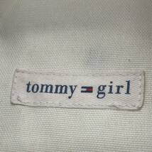 ★BN3056●TOMMY GIRL トミーガール ボストンバッグ ダッフルバッグ ドラム型 ショルダー バッグ ポリエステル_画像6