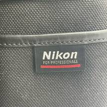 ⑧ BN3456□Nikon×PORTER　ニコン　ポーター　カメラバッグ　吉田カバン　ブラック　黒　キャンバス　ショルダーバッグ_画像4