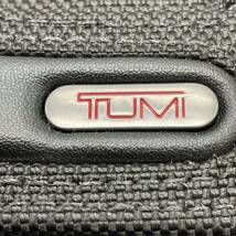 ⑧BN3301● TUMI トゥミナイロン ブラック色 ロゴ 2way ショルダー ビジネスバッグ ブリーフケース 26107D4_画像3