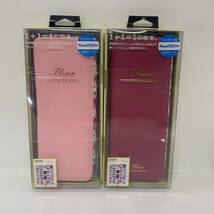 送料無料　★プルームテックプラス収納ケースファスナー型　ピンク　花柄　電子タバコケース　２個セット_画像1