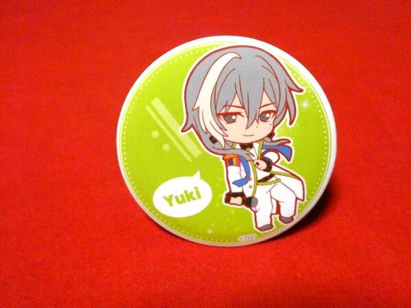 アイドリッシュセブン　トイズワークコレクション　アイナナ　ID7　IDOLiSH7　缶バッジ　YUKI　千