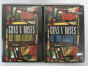 F077 GUNSN’ ROSES / USE YOUR ILLUSION I WOLRD TOUR - 1992 IN TOKYO I II 2本セット 【DVD】 204