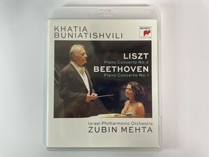 F117 Zubin Mehta・KHATIA BUNIATISHVILI・Israel Philharmonic Orchestra / LISZT・BEETHOVEN：PIANO CONCERTOS 【Blu-ray】 215