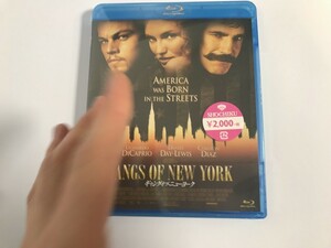 TG303 未開封 ギャング・オブ・ニューヨーク GANGS OF NEW YORK 【Blu-ray】 216