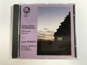 TH178 ROBERT / FROBERGER:PIECES POUR CLAVECIN VOL.1 【CD】 218