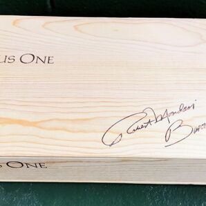 アメリカ カルフォルニア ナパバレー高級ワイン木箱、2018' Opus ONE /オーパスワン　ヴィンテージウッドケース　レア品