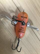 HEDDON ヘドン TINY CRAZY CRAWLER タイニークレイジークローラー 本山バージョンだったと思います。_画像3